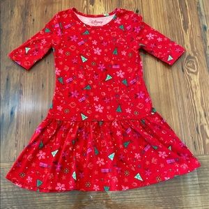 Disney Princess Christmas Dress 6/6x